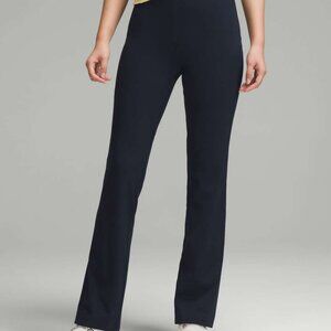 NWT Navy lulu lemon smooth fit  pull on high rise pant
